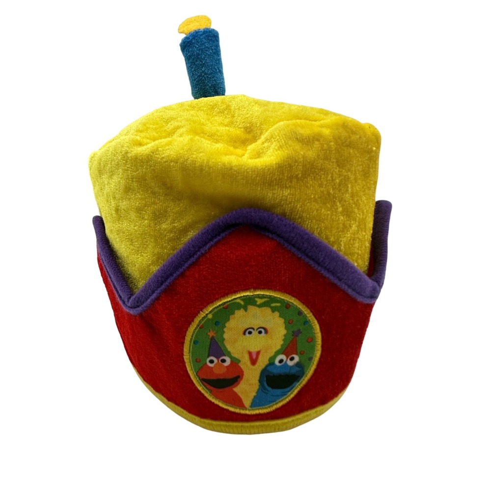 Sesame Street 1st Birthday Felt Cake Hat Big Bird Elmo Cookie Monster 2016